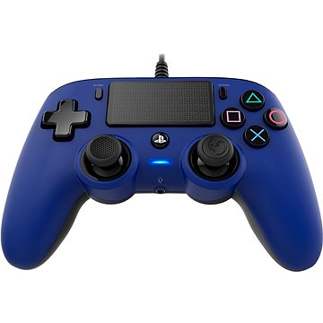 E-shop Nacon Wired Compact Controller PS4 - blau