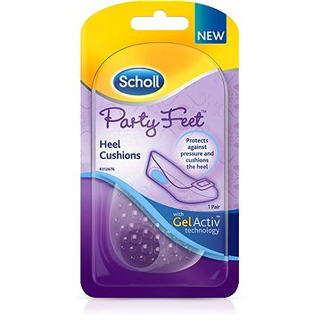 SCHOLL Party Feet GelActiv Fersenpads 1 Paar