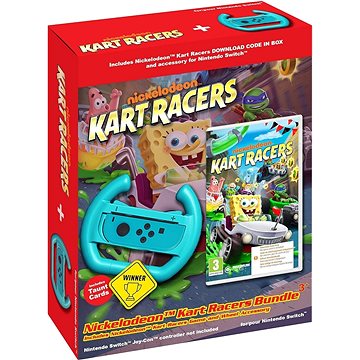 Nickelodeon Kart Racers - Spiel- Und Zubehörpaket Für Nintendo Switch