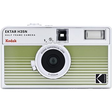 Kodak EKTAR H35N Camera Striped Green