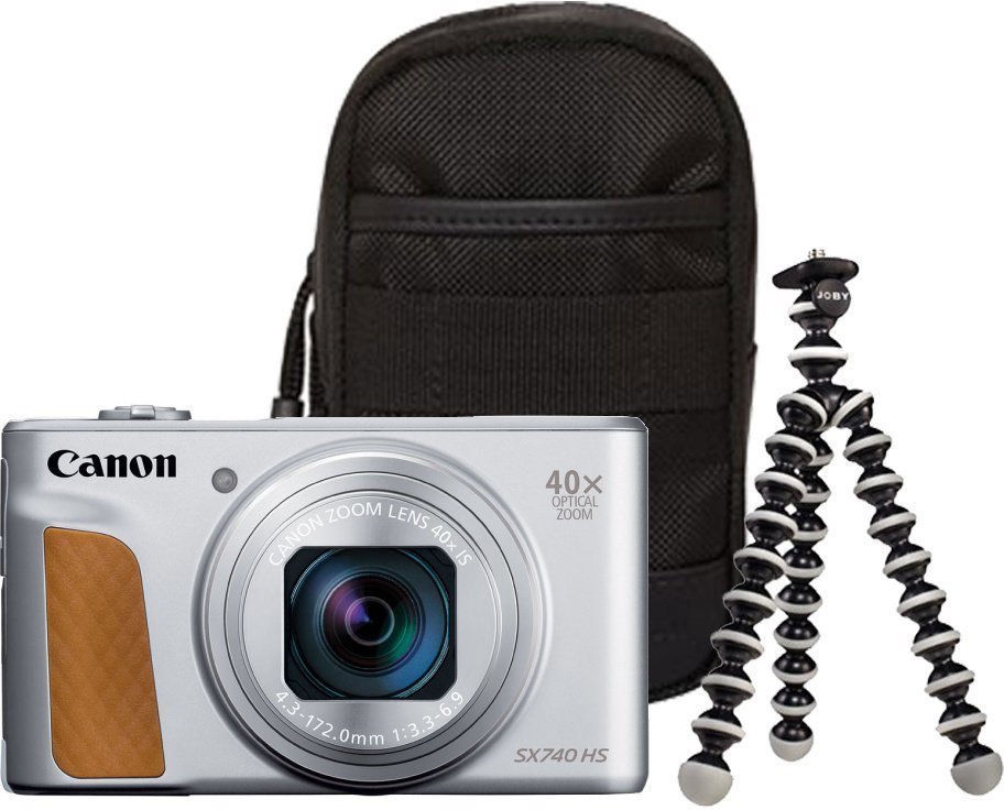 Canon PowerShot SX740 HS LITE Silber Travel Kit