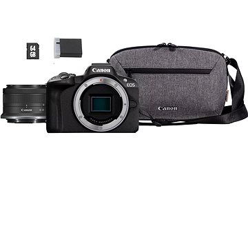 Canon EOS R50 schwarz + RF-S 18-45 IS STM TRAVEL KIT