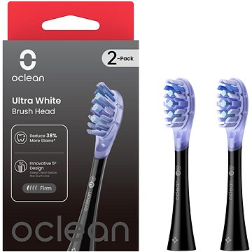 Oclean Ultra White UW02 2 Stück, schwarz