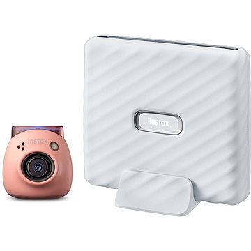 Fujifilm Instax Wide Link White + Fujifilm Instax Pal Pink