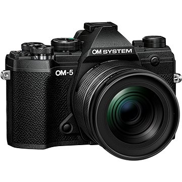 OM SYSTEM OM-5 Kit 12-45mm PRO schwarz