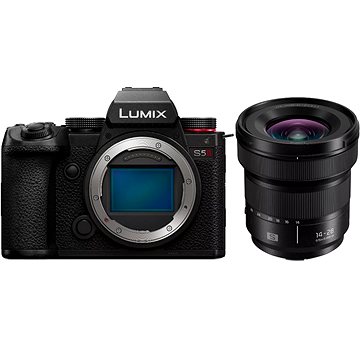 Panasonic Lumix DC-S5 Mark II Gehäuse + Lumix S 14-28mm f/4-5.6 Makro