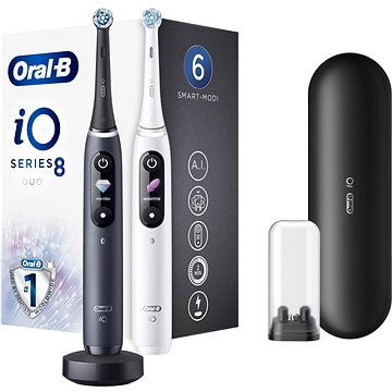 Oral-B IO 8 DUO Schwarz Und Weiß