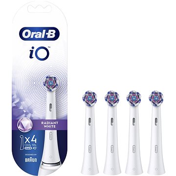 Oral-B IO Radiant White Zahnbürstenköpfe - 4 Stück