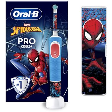 Oral-B Pro Kids Spiderman Mit Etui