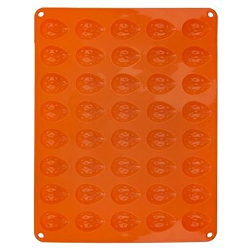 E-shop Orion Silikonform Nüsse 40 - orange