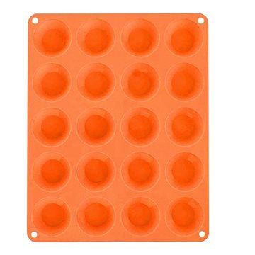 E-shop Orion Silikon Muffinform klein 20 orange