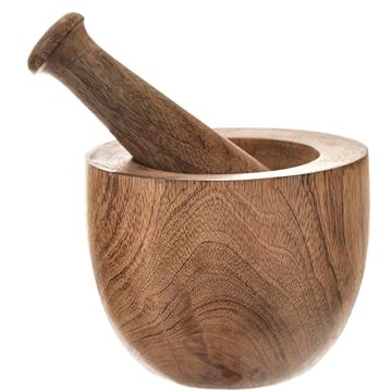 E-shop Orion Holz-Mörser MANGO Durchmesser 14 cm