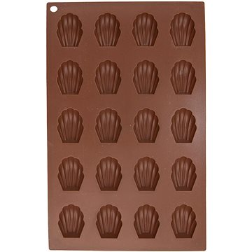 E-shop ORION Backform aus Silikon MADELEINES 20 BROWN