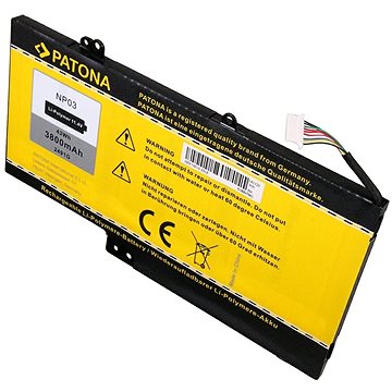 PATONA Für Laptop HP Pavilion 13 3800mAh Li-Pol 11, 4V NP03XL