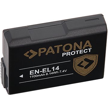 PATONA Für Nikon EN-EL14 1100mAh Li-Ion Protect