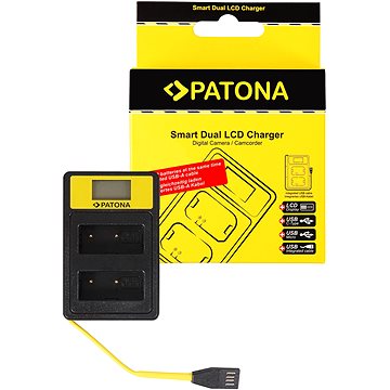 PATONA Für Dual Fuji NP-W126 Mit LCD - USB