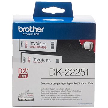 Brother DK 22251 Selbstklebende Endlosetiketten