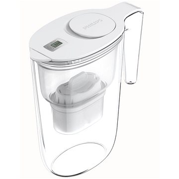 E-shop Philips AWP2933WHT Micro X-Clean Filterkanne 2,6 l mit Timer weiß + Filter 3 Stück