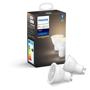 Philips Hue White 5W GU10 Set 2St