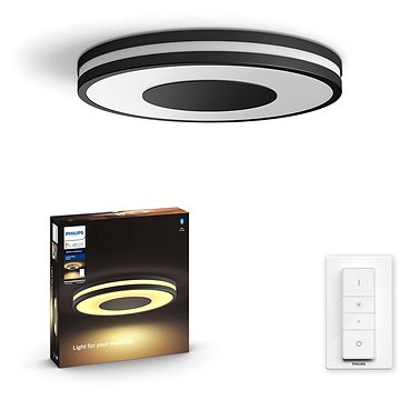 Philips Hue White Ambiance Being Hue Ceiling Lamp Black 1 X 27 Watt 24 Volt