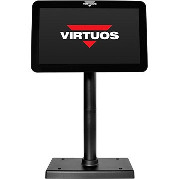 Virtuos 10.1 SD1010R Schwarz, Farbiges LCD-Kundendipslay, USB