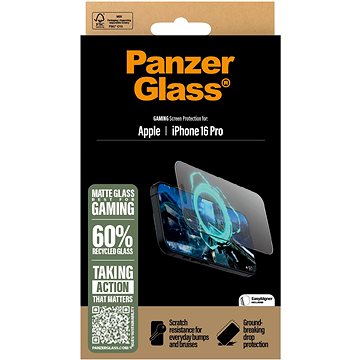 PanzerGlass Gaming Apple IPhone 16 Pro Mit Installationsrahmen