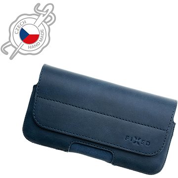 FIXED Posh Cover Aus Echtem Rindsleder Horizontal Größe 6XL+ Blau