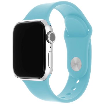 FIXED Silicone Strap SET für Apple Watch 42/44/45/Ultra 49mm - türkis