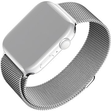 FIXED Mesh-Armband Für Apple Watch 42/44/45/Ultra 49mm Silber