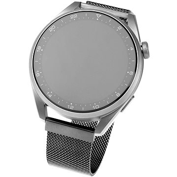 FIXED Mesh-Armband mit 22mm Breite schwarz