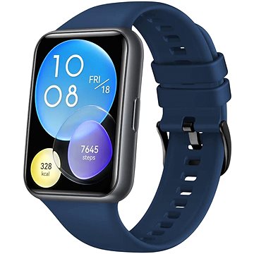 FIXED Silikon Strap für Huawei Watch FIT2/FIT2 Classic - blau