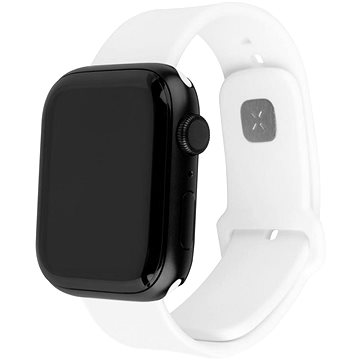 FIXED Silikon-Sportarmband Für Apple Watch 38/40/41mm Weiß