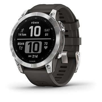 Garmin Fenix 7 Silver/Graphite Band