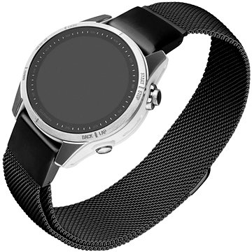 FIXED Mesh Strap für Garmin QuickFit 20mm schwarz