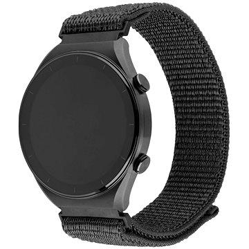 FIXED Nylon Sporty Strap für Quick Release 20 mm, dunkelgrau