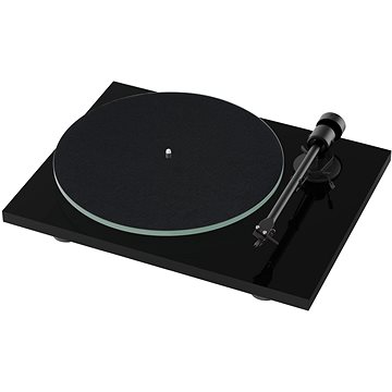 Pro-Ject T1 EVO PHONO + OM10 - Piano schwarz