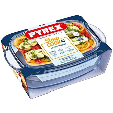 E-shop Pyrex Auflaufform mit Deckel 4,5 l, Glas