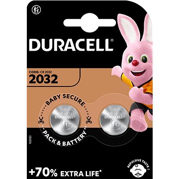 Duracell CR2032 Knopfzellen - 2 Stück