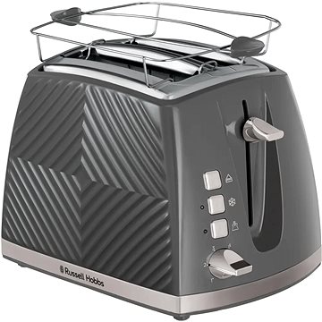 Russell Hobbs 26392-56 Groove 2S Toaster Grey