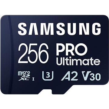 Samsung MicroSDXC 256 GB PRO Ultimate  + SD-Adapter