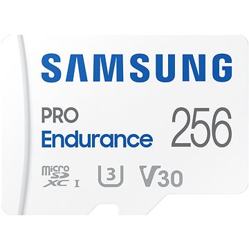 Samsung MicroSDXC 256 GB PRO Endurance + SD Adapter