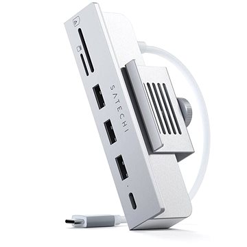 Satechi USB-C Clamp Hub IMac 24inch (2021) / (1x USB-C Bis Zu 5 Gbps,3x USB-A 3.0 Bis Zu 5 Gbps, Inc