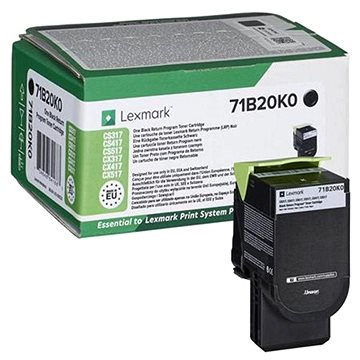 LEXMARK 71B20K0 Schwarz