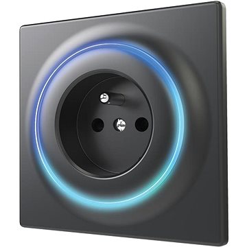 Fibaro Walli Smart Steckdose - Z-Wave Plus - Matt Anthrazit