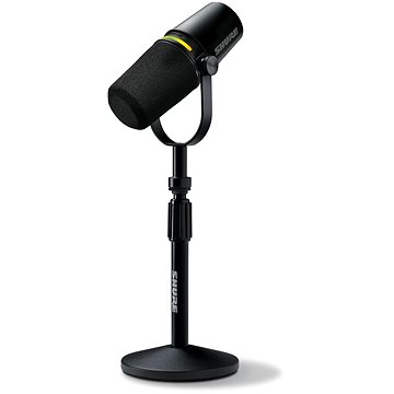 Shure MV7+ black + STAND