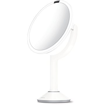 Simplehuman Sensor TRIO Mit LED-Beleuchtung, Weißer Edelstahl