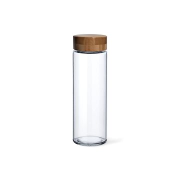 SIMAX EXCLUSIVE PURE AQUA BOTTLE Trinkflasche 1 L Mit Bambusdeckel