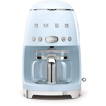 SMEG 50er Jahre Retro Style 1,4l 10 Tassen Pastellblau