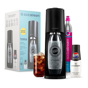 SodaStream TERRA Black Pepsi Zero