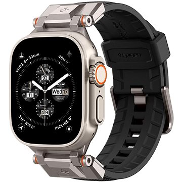 Spigen Dura Pro Armor Band Black Apple Watch 49mm/45mm/44mm/42mm